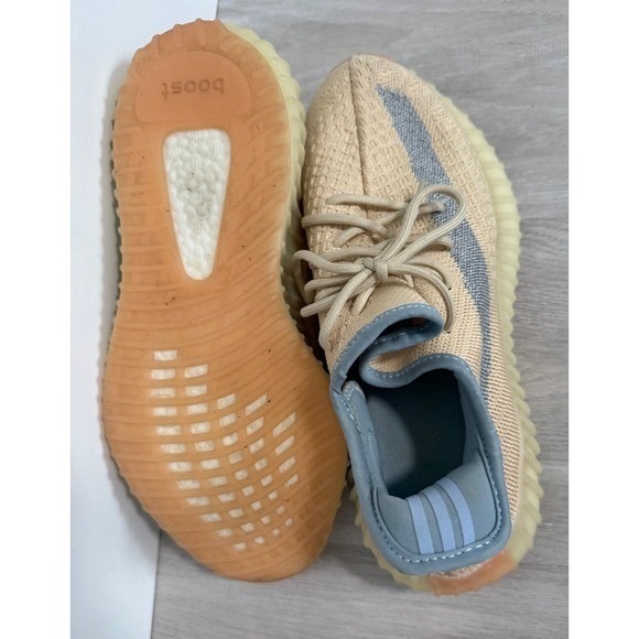 Adidas Yeezy Boost 350 V2 GW2870 Desert Sage Sneakers Men's Size 7 - Picture 7 of 11